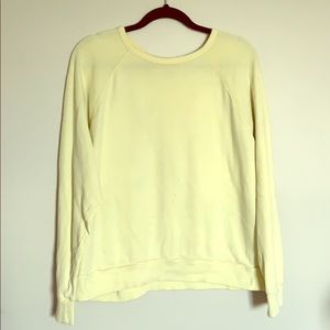 Light yellow, long sleeve shirt, Universal Thread